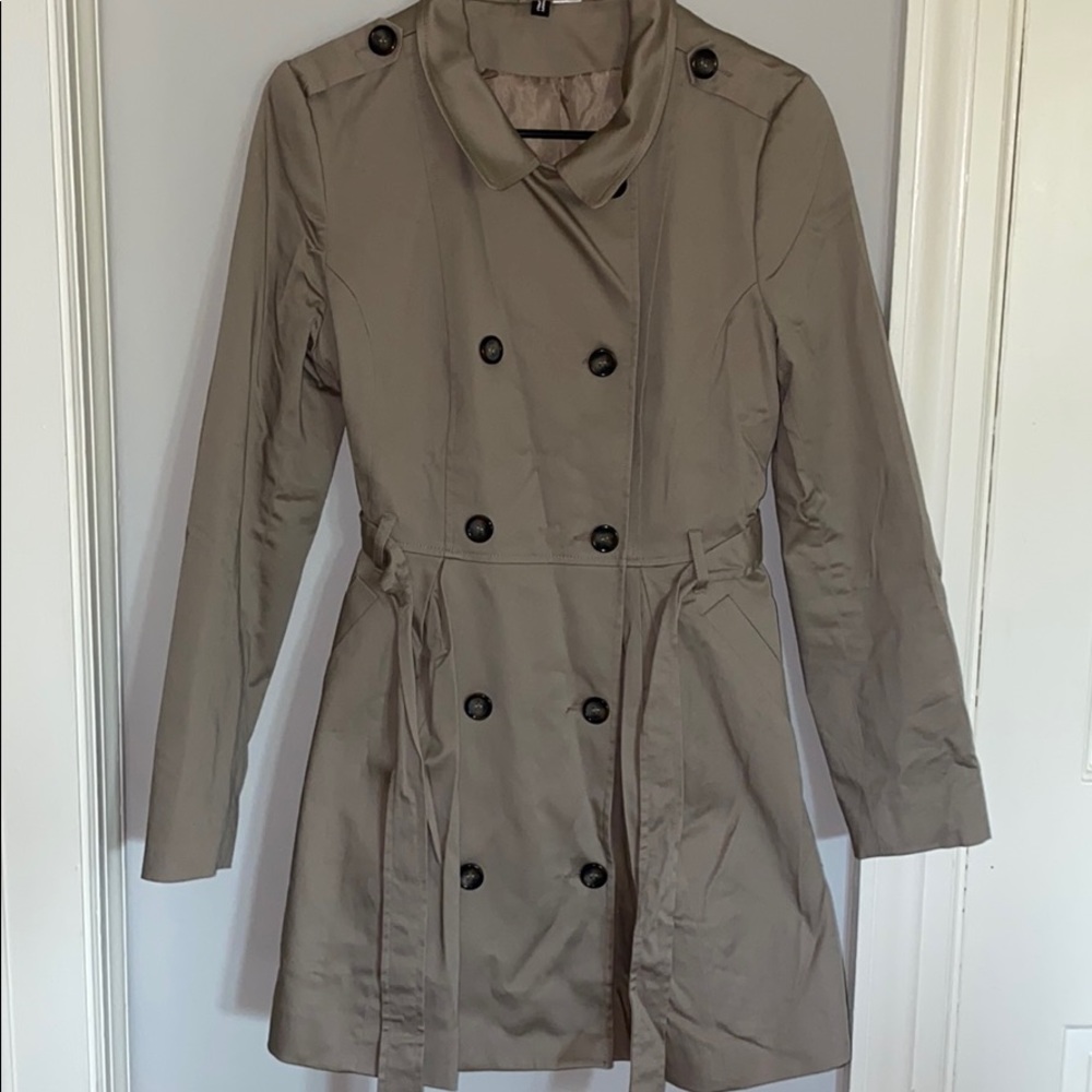 Pleated Trench Coat!